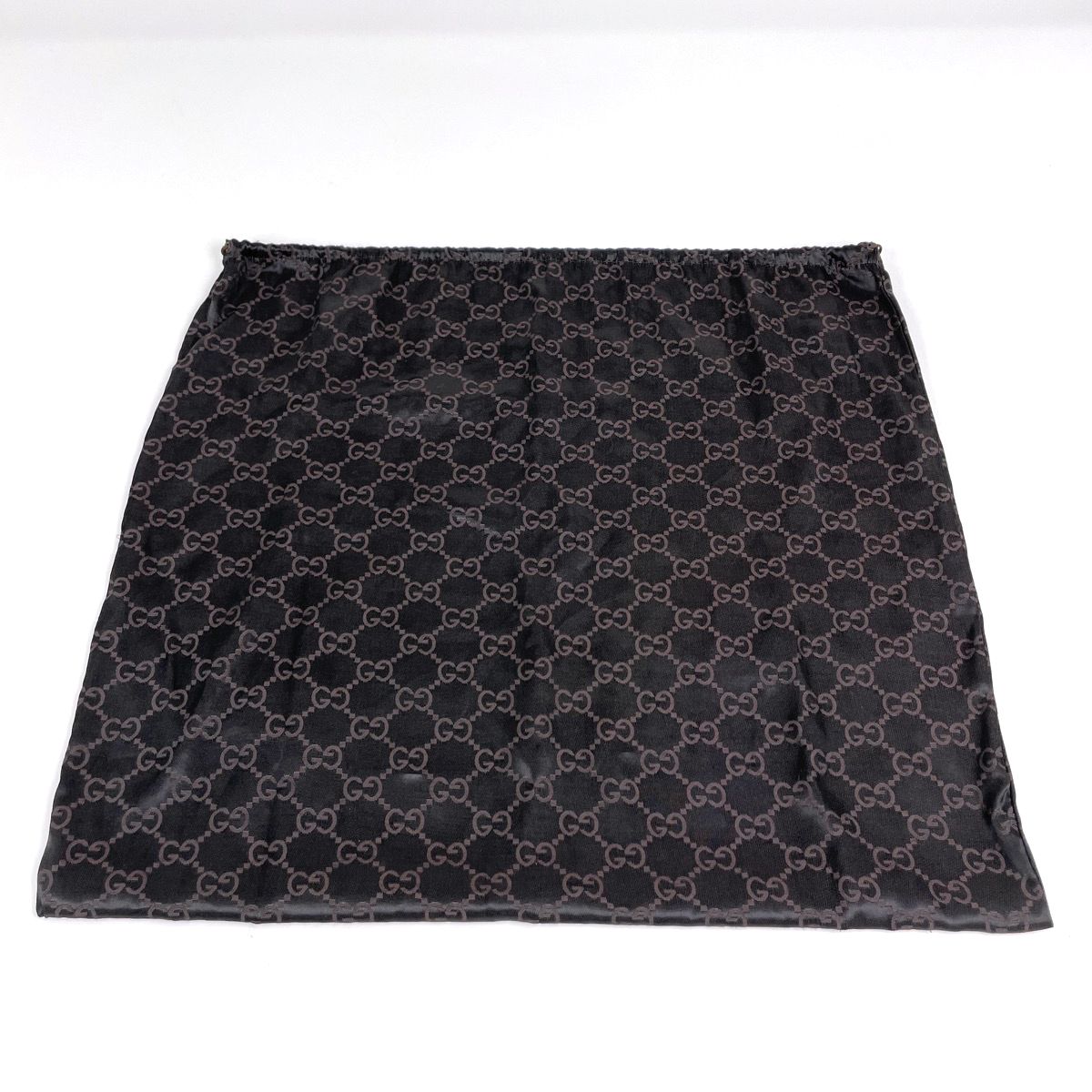 Gucci GG Pattern Tote Shoulder Bag Suede Brown — view 9