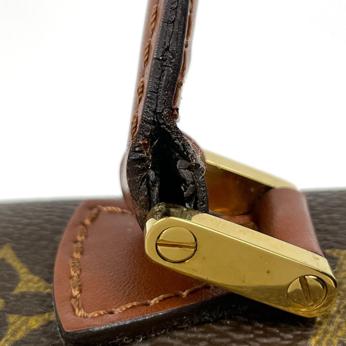 Louis Vuitton Concorde Handbag Monogram Brown — view 6