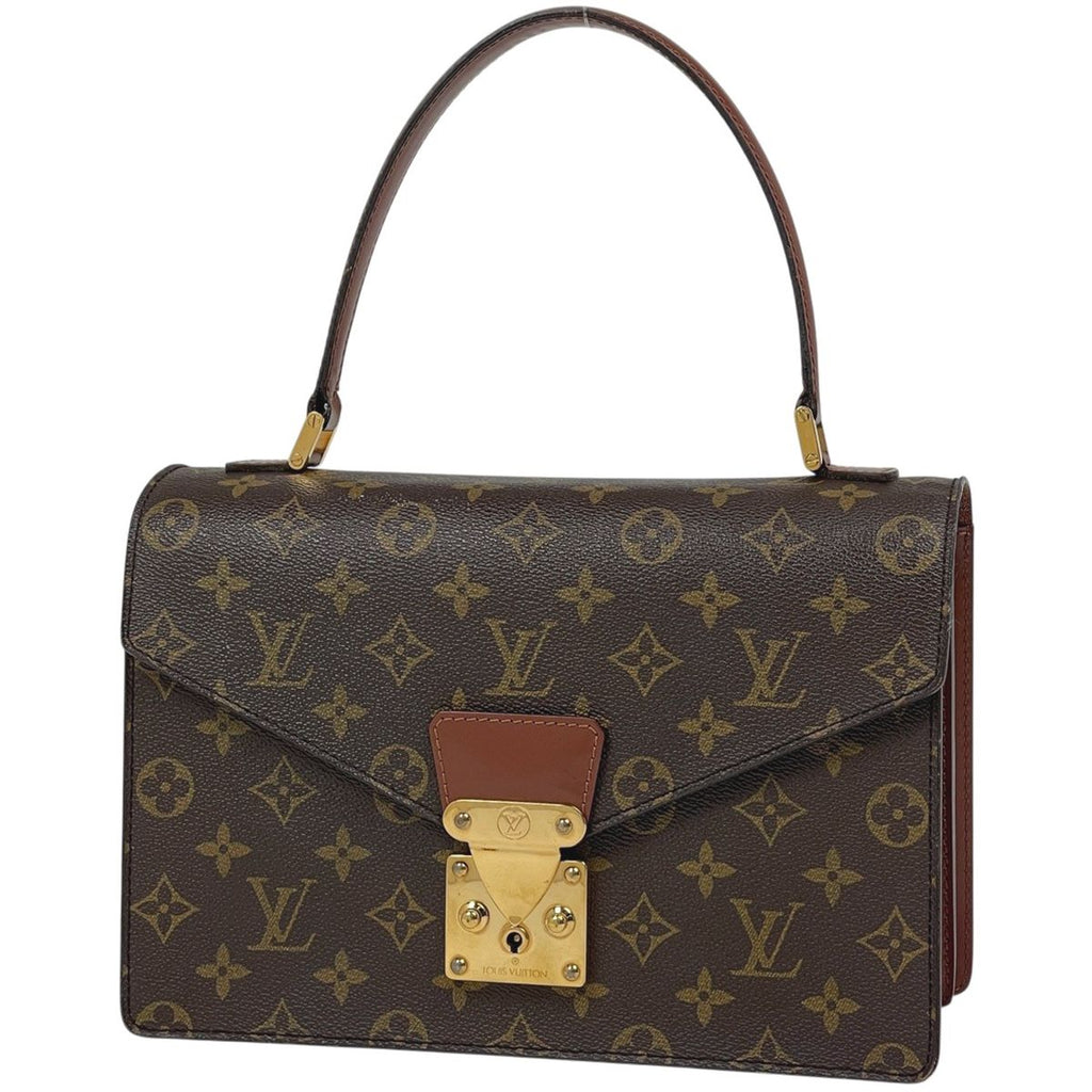 Louis Vuitton Concorde Handbag Monogram Brown