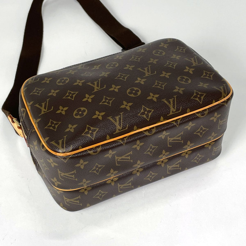 Louis Vuitton Reporter PM Shoulder Bag Monogram Brown — view 2