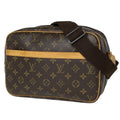 Louis Vuitton Reporter PM Shoulder Bag Monogram Brown