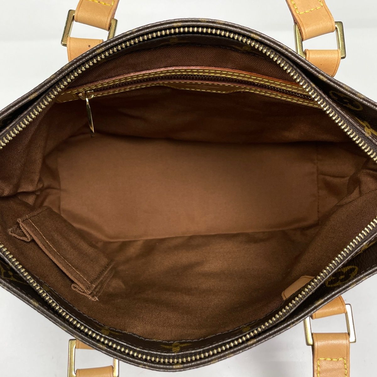 Louis Vuitton Cabas Piano Shoulder Bag Tote Monogram Brown — view 6