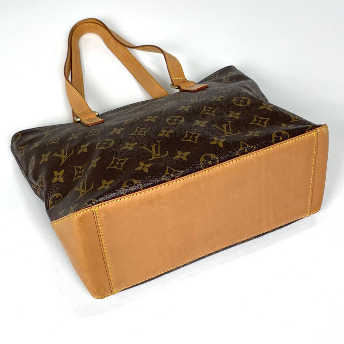 Louis Vuitton Cabas Piano Shoulder Bag Tote Monogram Brown — view 2