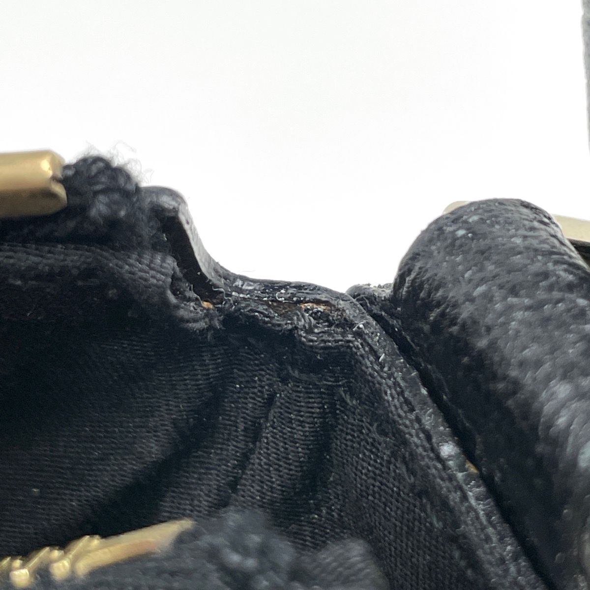 Gucci GG Pattern Handbag Canvas Black — view 6