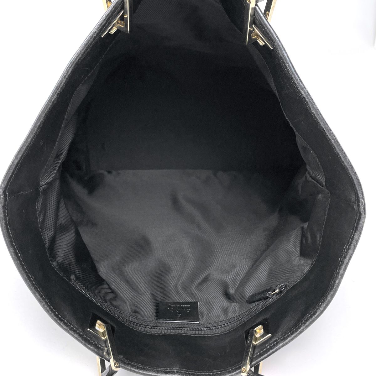 Gucci GG Pattern Tote Canvas Black — view 9