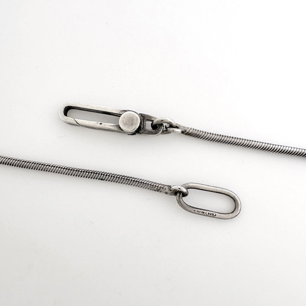 Gucci Teardrop Necklace 925 Sterling Silver — view 3