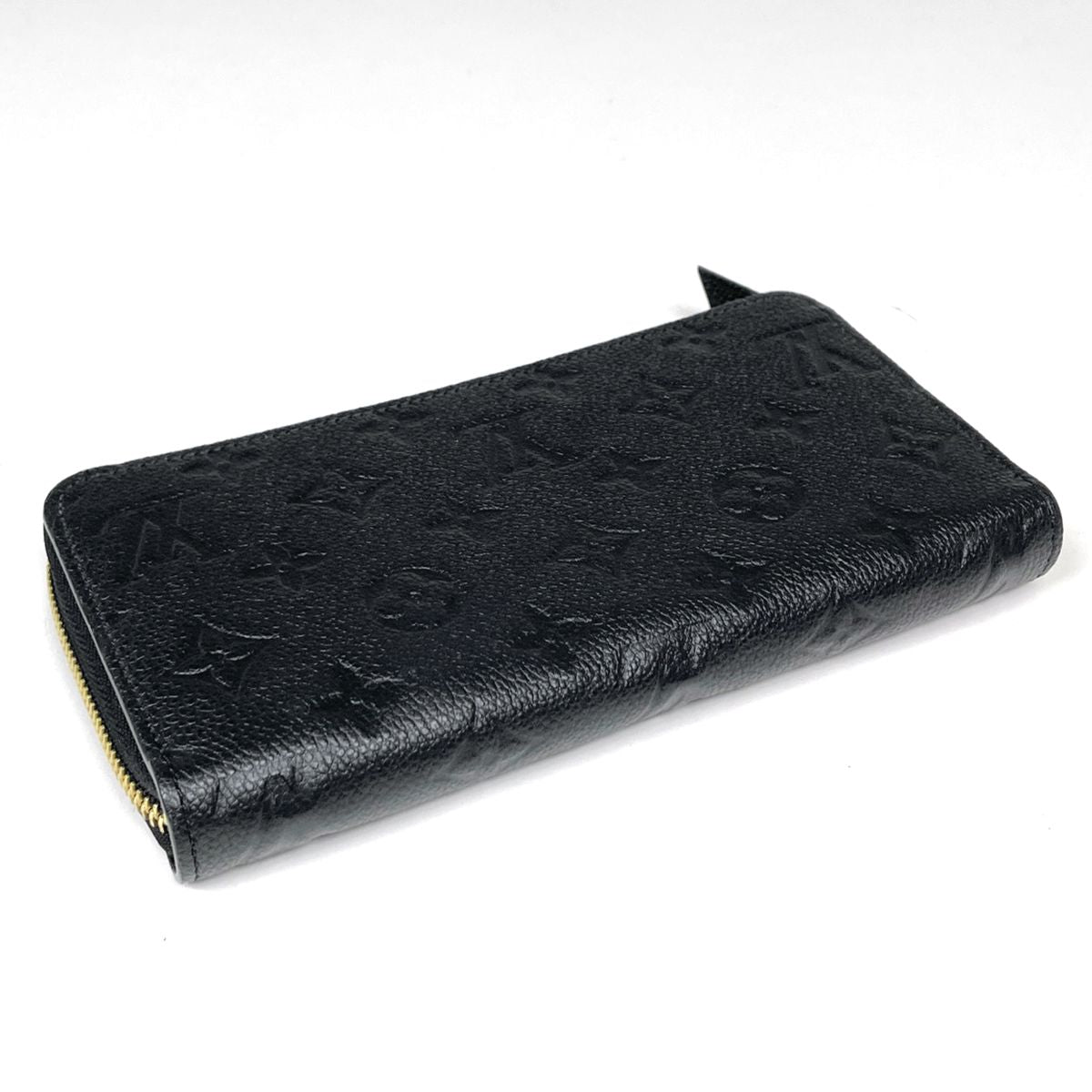 Louis Vuitton Zippy Wallet Zip Around Monogram Empreinte Noir — view 2