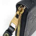 Louis Vuitton Zippy Wallet Zip Around Monogram Empreinte Noir — view 4