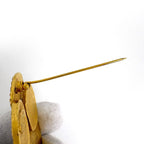 Chanel CC Logo Brooch Gold Plated — view 3