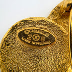 Chanel CC Logo Brooch Gold Plated — view 5