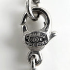 Chanel CC Logo Necklace Silver Plated — view 4