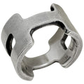 Hermes Motif Ring 925 Sterling Silver