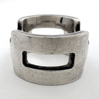 Hermes Motif Ring 925 Sterling Silver — view 3