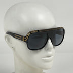 Louis Vuitton Millionaire Sunglasses Eyewear Acetate Black — view 4