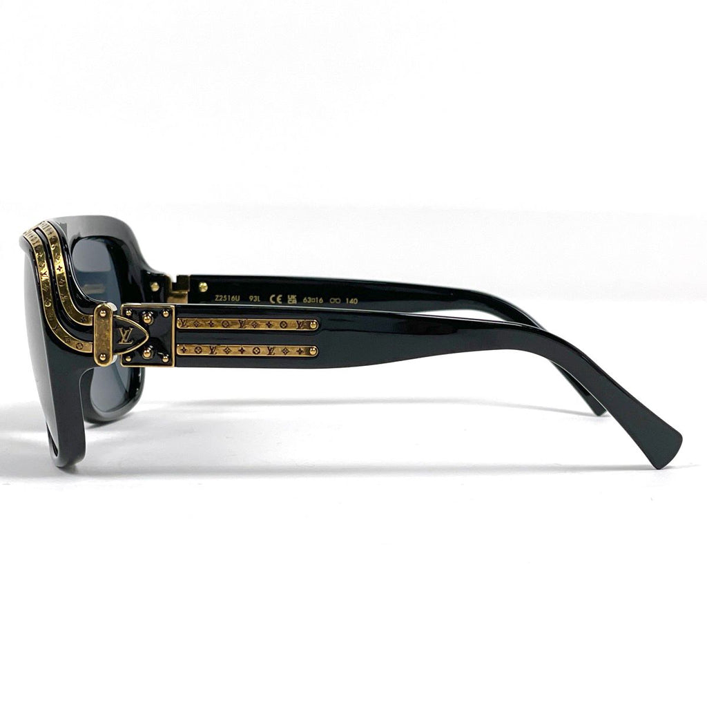 Louis Vuitton Millionaire Sunglasses Eyewear Acetate Black — view 2