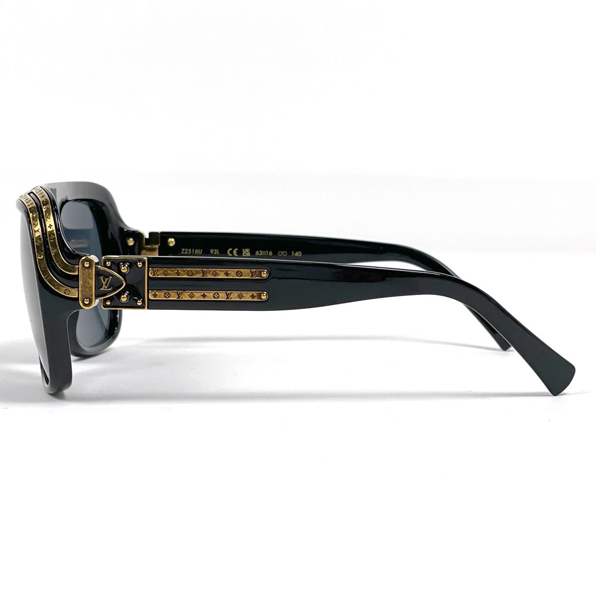 Louis Vuitton Millionaire Sunglasses Eyewear Acetate Black — view 2