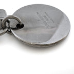 Louis Vuitton Porte Cles Sienne Monogram ID Key Holder Metal Eclipse Silver Noir — view 5