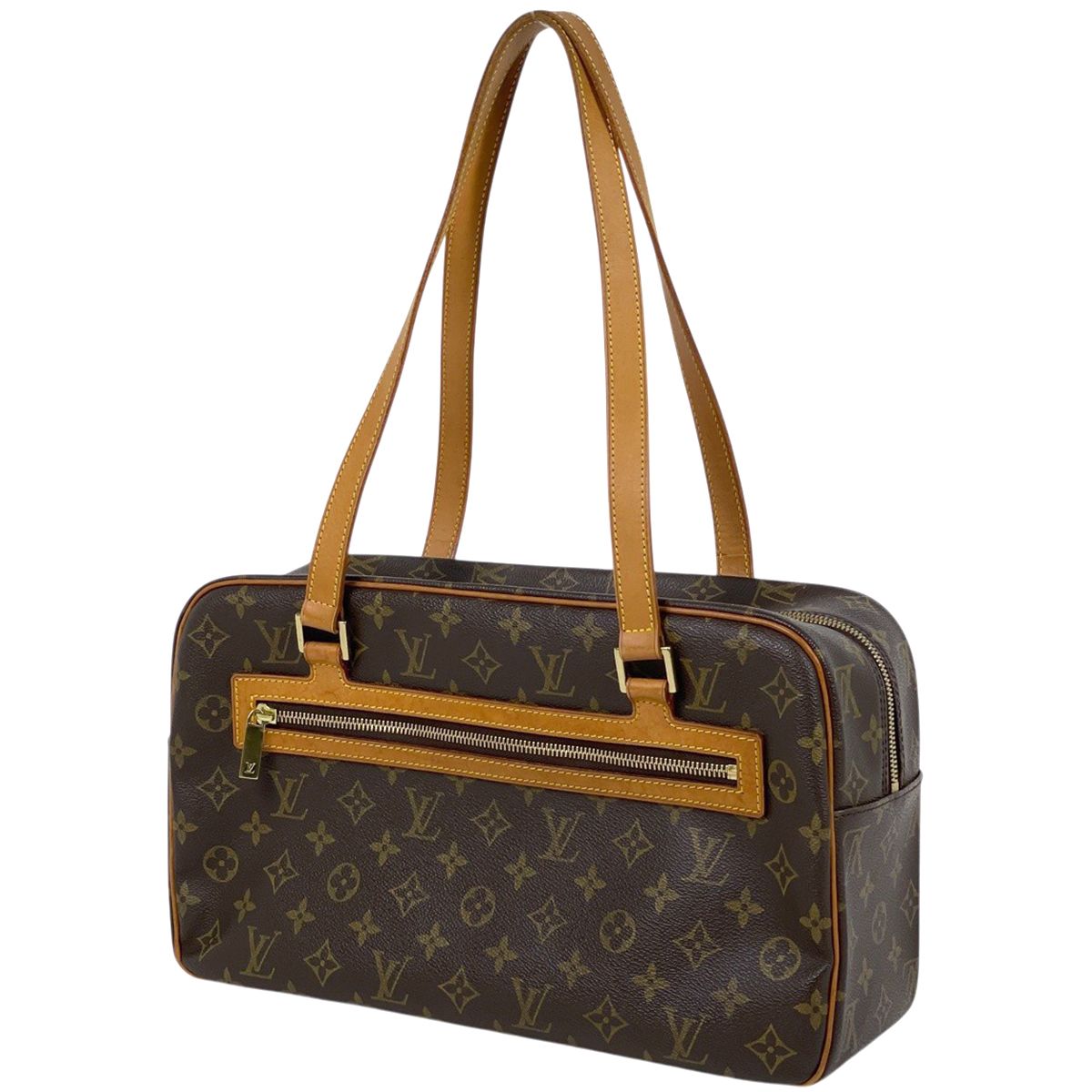 Louis Vuitton Cite GM Shoulder Bag Monogram Brown