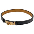 Hermes Kelly Belt Veau Epsom Noir