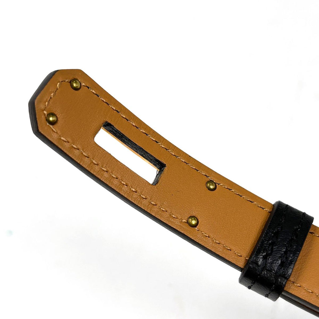 Hermes Kelly Belt Veau Epsom Noir — view 3