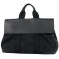 Hermes Valparaiso MM Tote Toilet Blanc Black