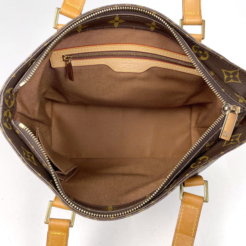 Louis Vuitton Cabas Piano Shoulder Bag Tote Monogram Brown — view 6