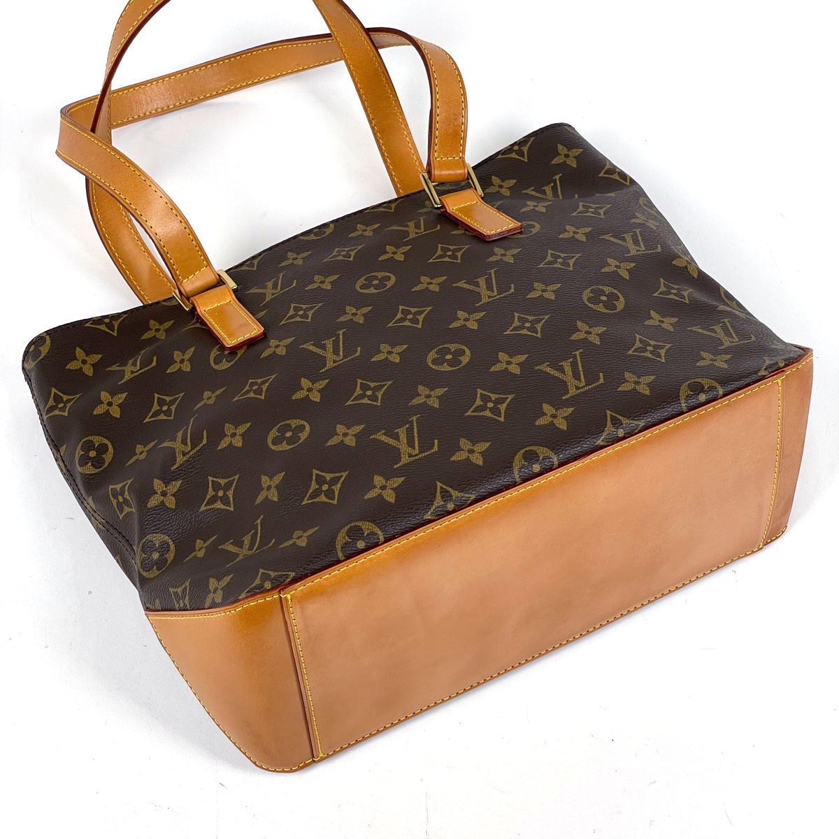 Louis Vuitton Cabas Piano Shoulder Bag Tote Monogram Brown — view 2