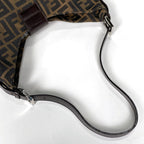 Fendi Zucca Pattern Shoulder Bag Canvas Brown — view 6