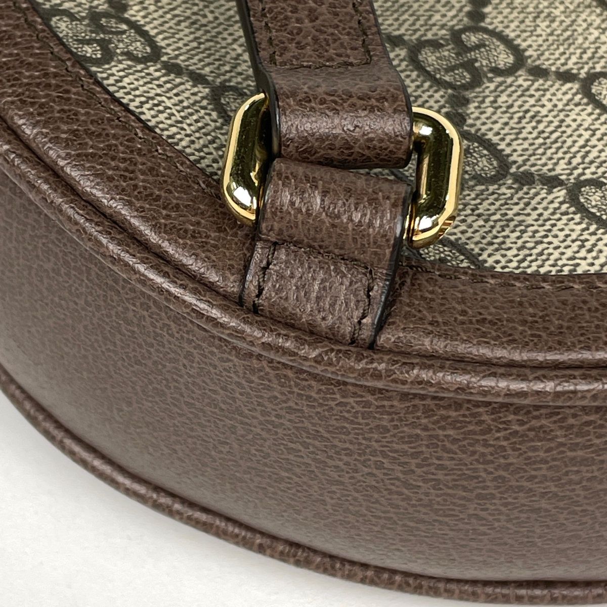 Gucci Ophidia GG Backpack Sherry Line Mini Brown — view 4