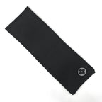 Louis Vuitton Logo Scarf LV Wool Noir — view 2