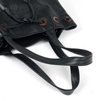 Chanel CC Logo Shoulder Bag Caviar Leather Black — view 5