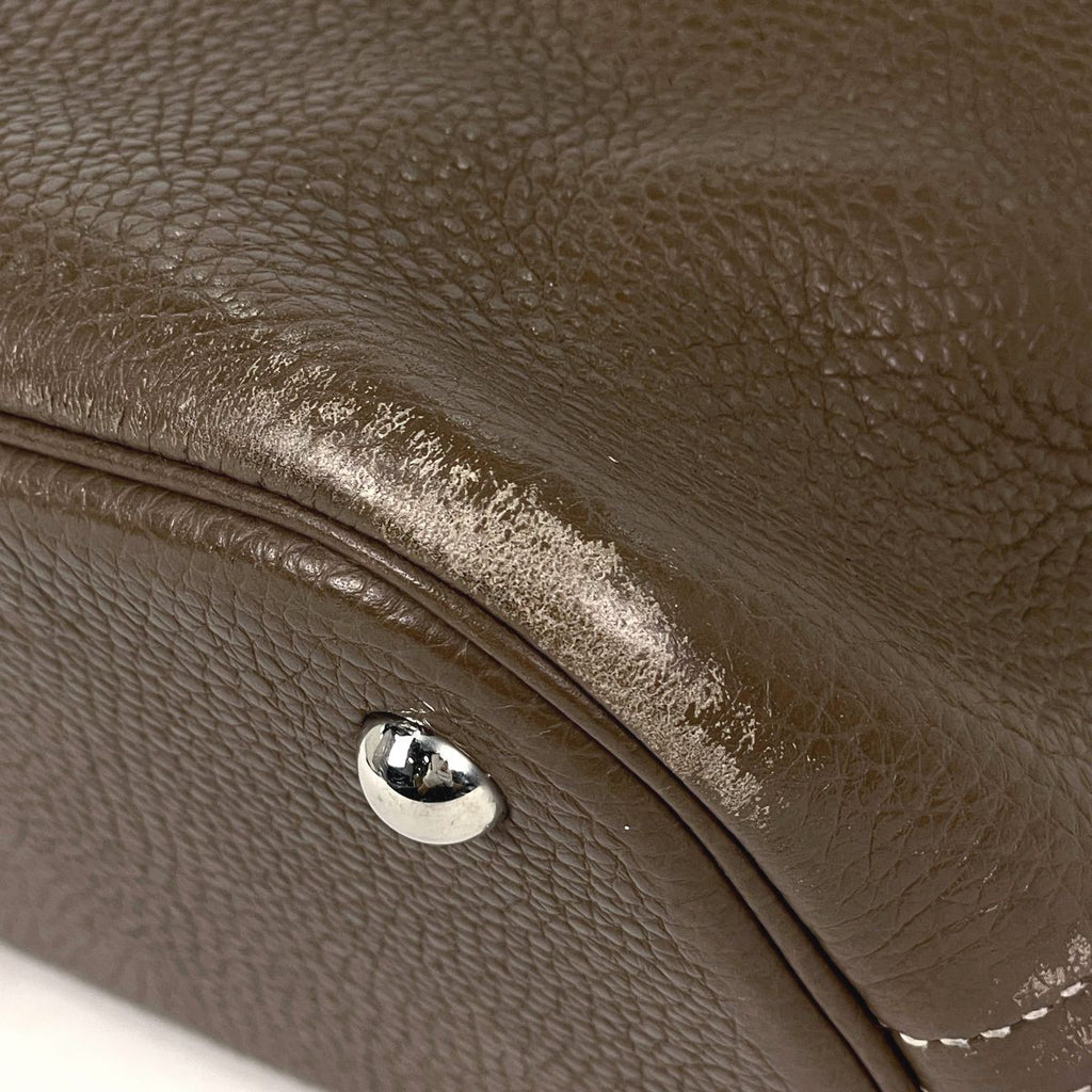 Hermes Bolide 31 2-Way Handbag Taurillon Clemence Etoupe — view 3
