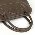 Hermes Bolide 31 2-Way Handbag Taurillon Clemence Etoupe — view 7