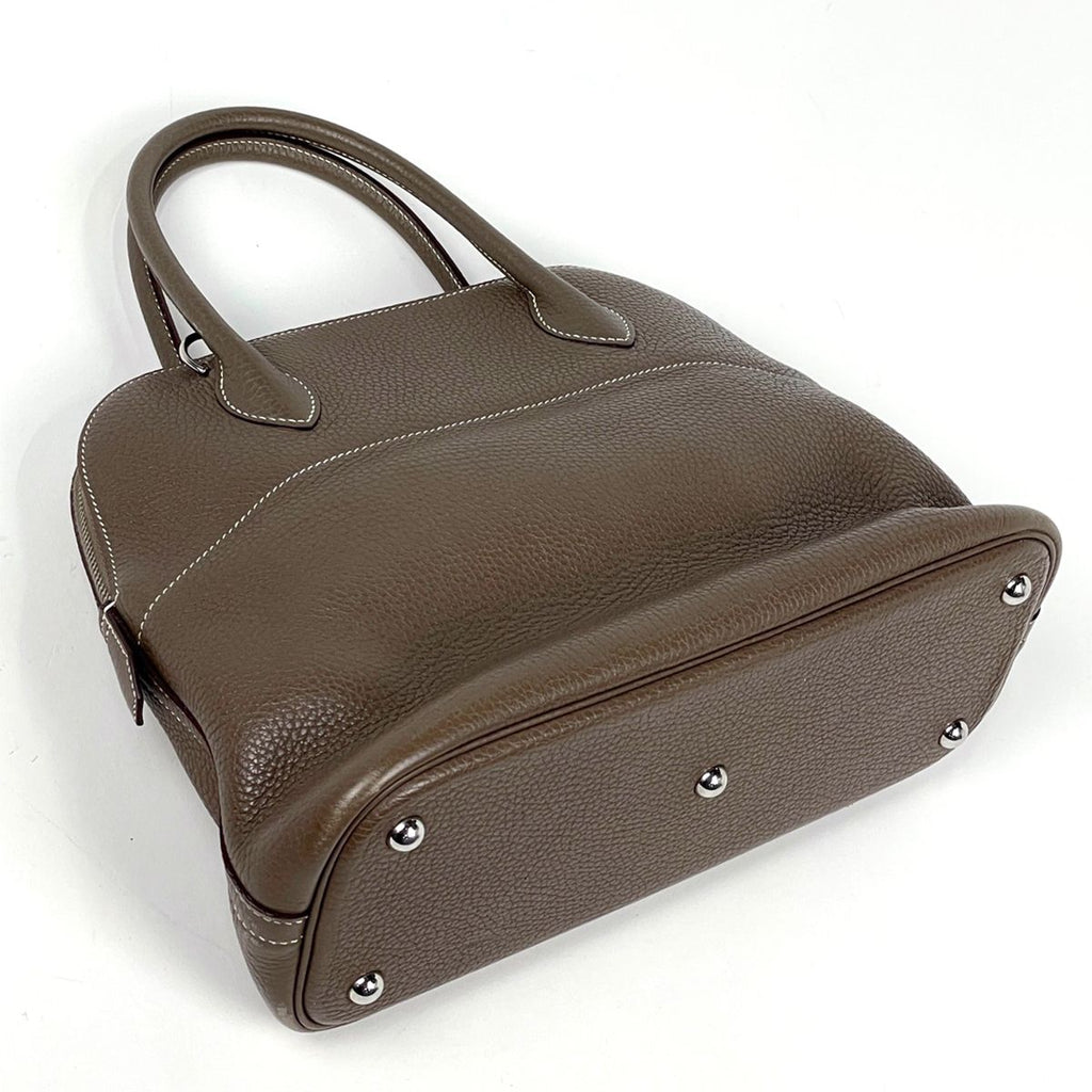 Hermes Bolide 31 2-Way Handbag Taurillon Clemence Etoupe — view 2
