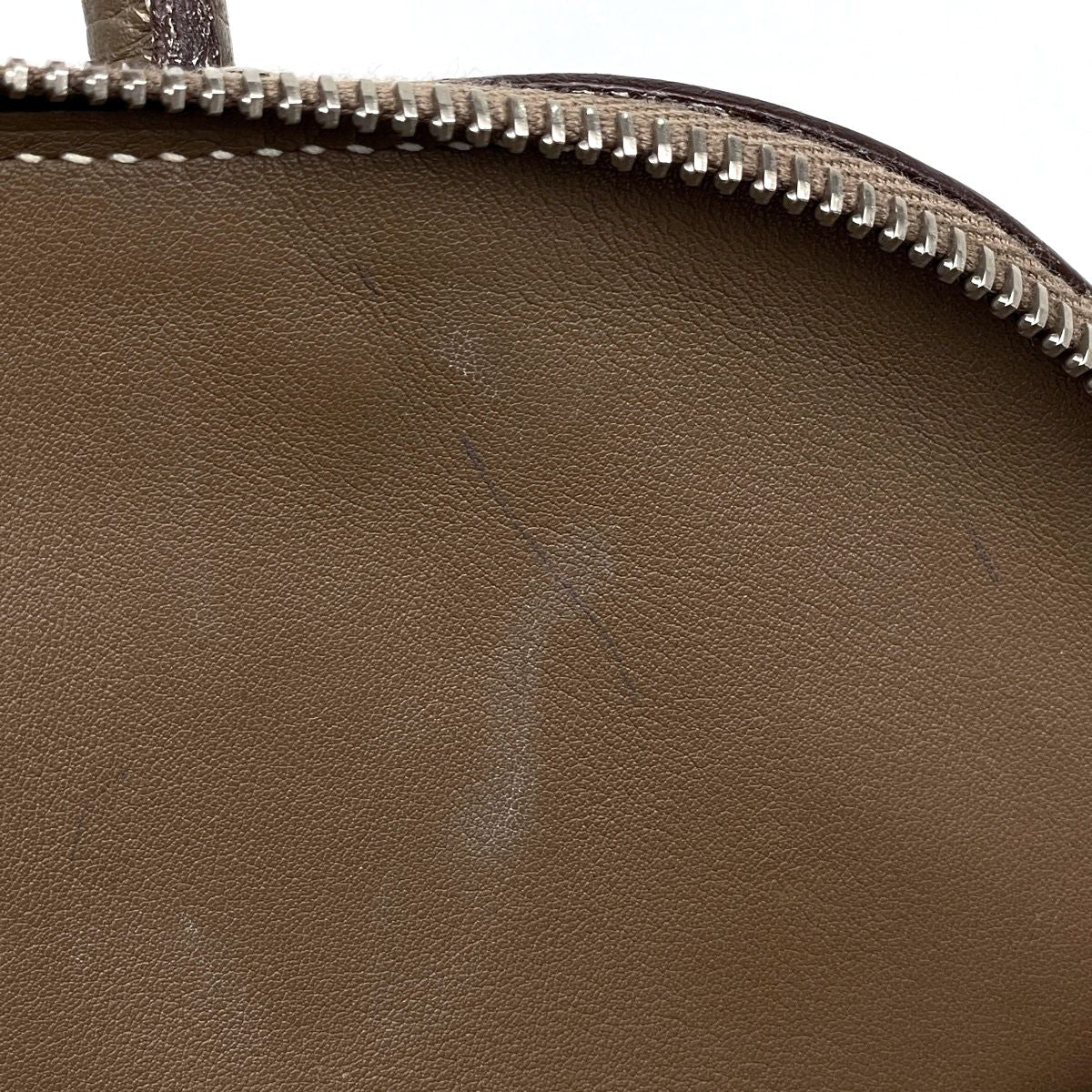 Hermes Bolide 31 2-Way Handbag Taurillon Clemence Etoupe — view 8