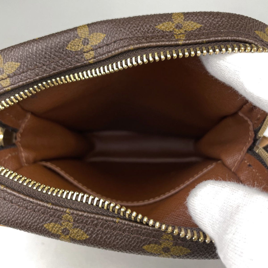 Louis Vuitton Danube Crossbody Shoulder Bag Monogram Brown — view 7