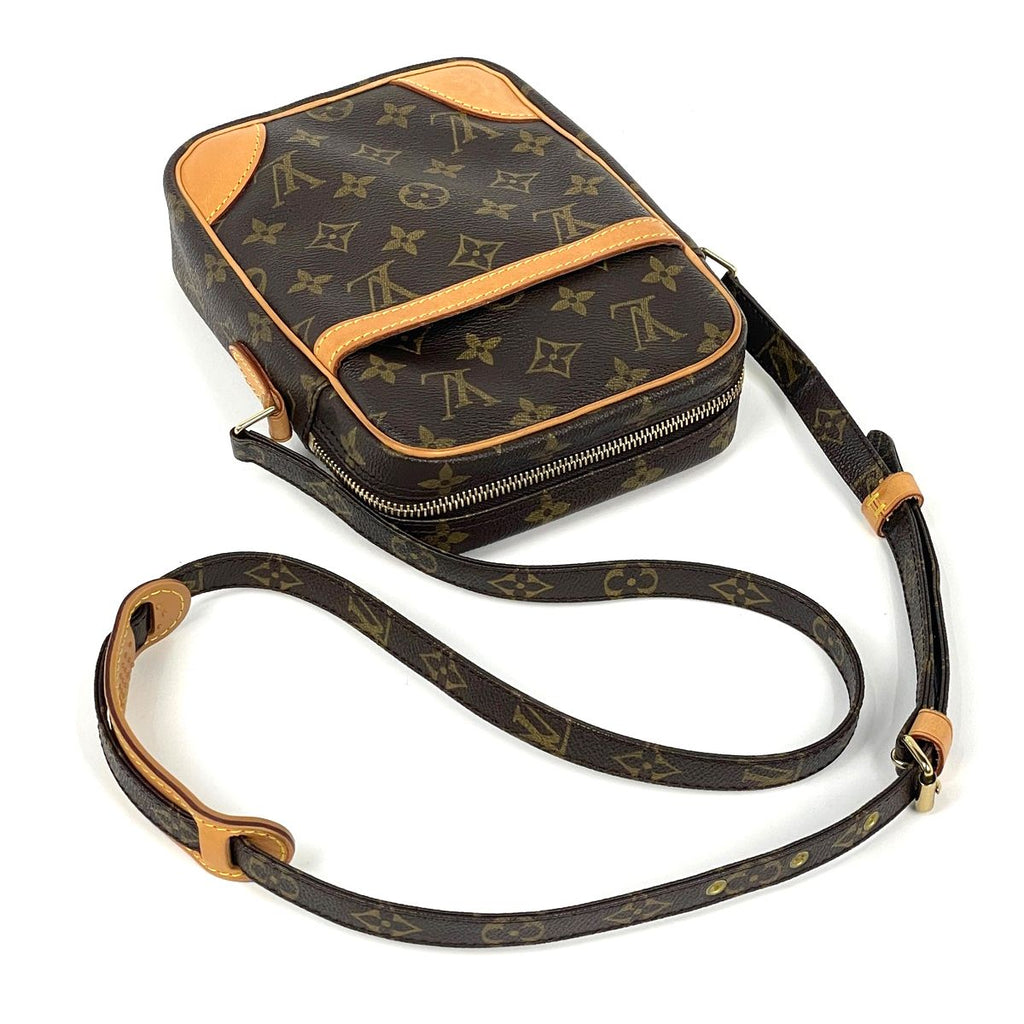 Louis Vuitton Danube Crossbody Shoulder Bag Monogram Brown — view 6