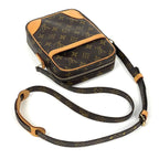 Louis Vuitton Danube Crossbody Shoulder Bag Monogram Brown — view 6