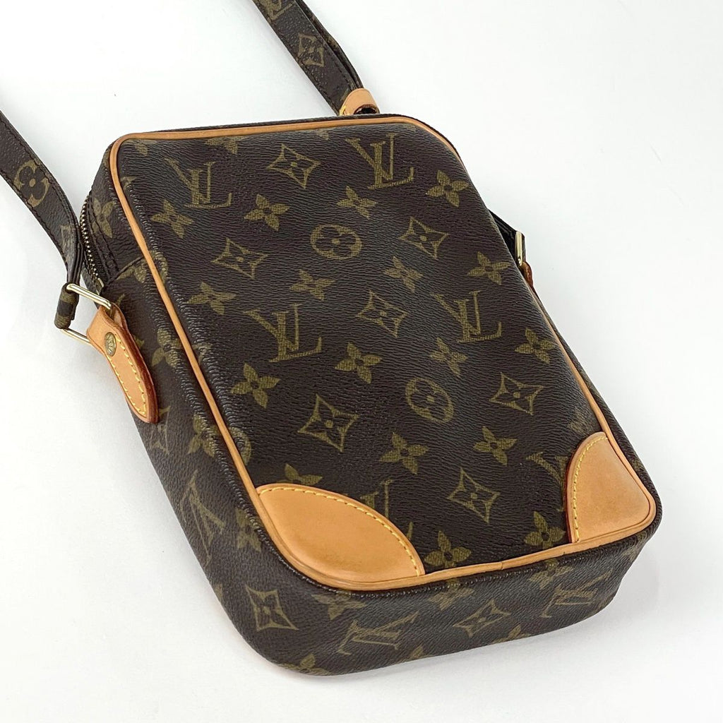 Louis Vuitton Danube Crossbody Shoulder Bag Monogram Brown — view 2