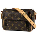 Louis Vuitton Viva-Cite PM Pochette Shoulder Bag Monogram Brown