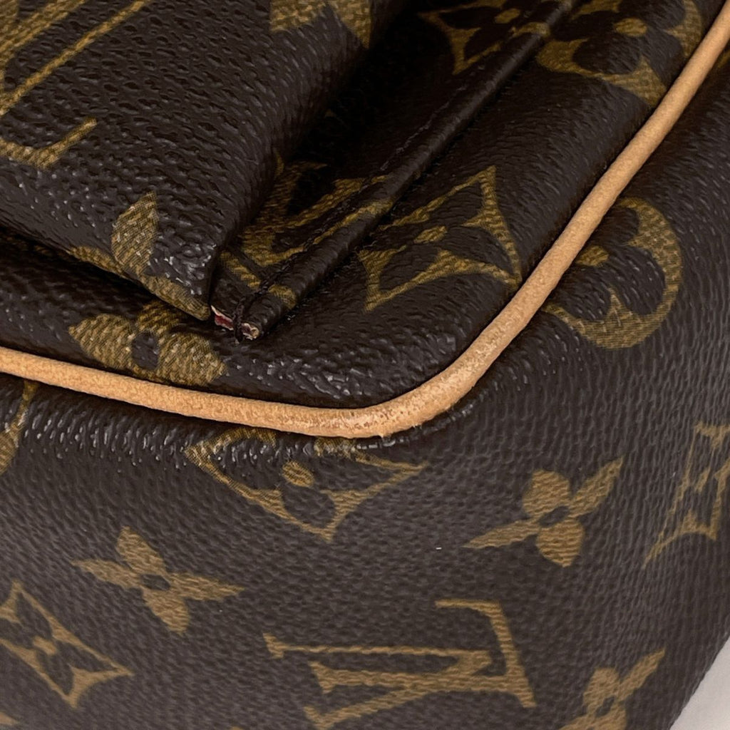 Louis Vuitton Viva-Cite PM Pochette Shoulder Bag Monogram Brown — view 3