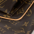 Louis Vuitton Viva-Cite PM Pochette Shoulder Bag Monogram Brown — view 3