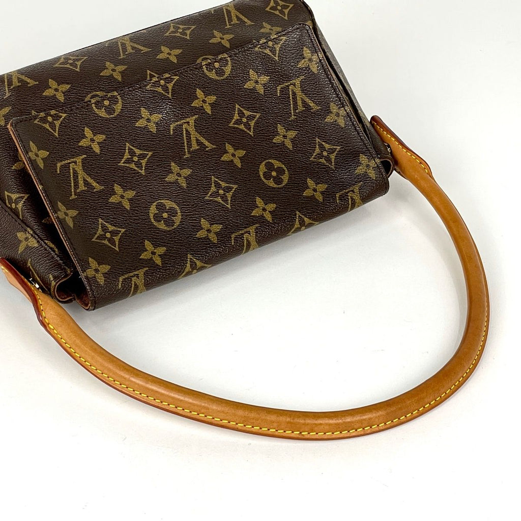 Louis Vuitton Mini Looping Shoulder Bag Monogram Brown — view 7