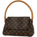 Louis Vuitton Mini Looping Shoulder Bag Monogram Brown