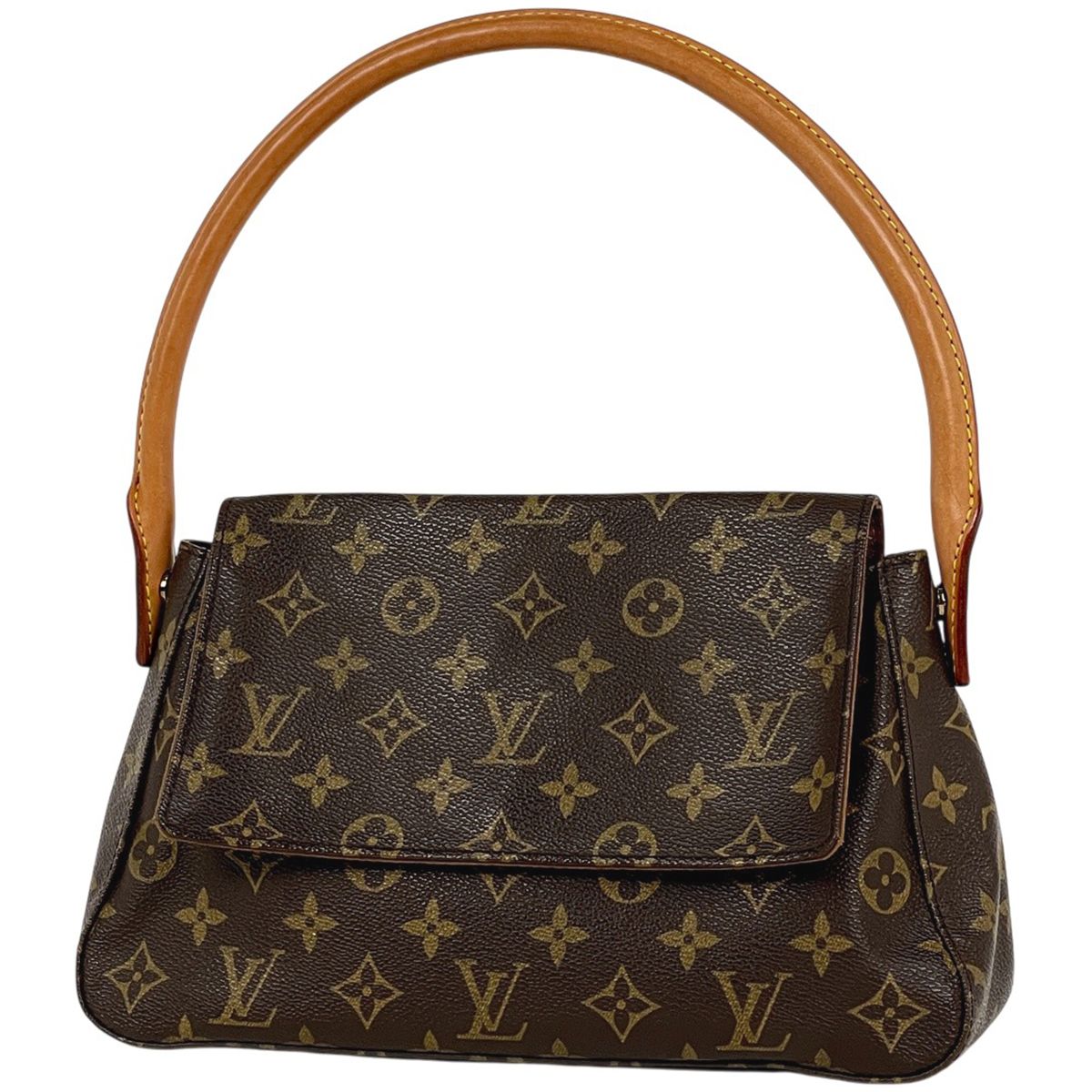 Louis Vuitton Mini Looping Shoulder Bag Monogram Brown