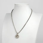 Gucci Interlocking Necklace Ball Chain 925 Sterling Silver — view 5