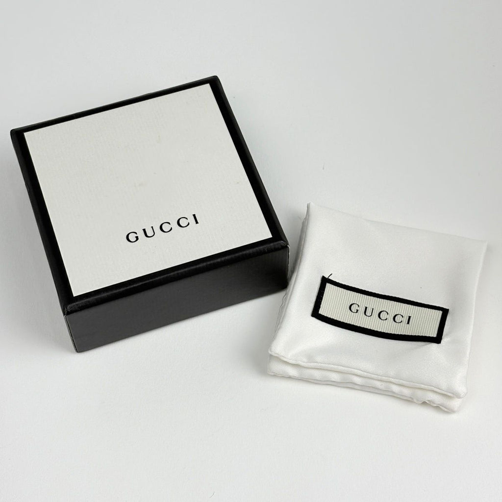 Gucci Interlocking Necklace Ball Chain 925 Sterling Silver — view 6