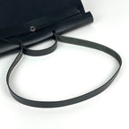 Hermes Herbag Zip GM 2-Way Toile Military Vache Hunter Handbag Canvas Noir — view 7