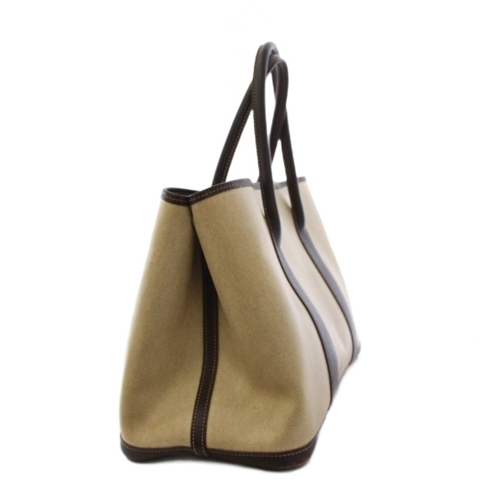 Hermes Garden Party PM Toilet Ash Tote Beige — view 3
