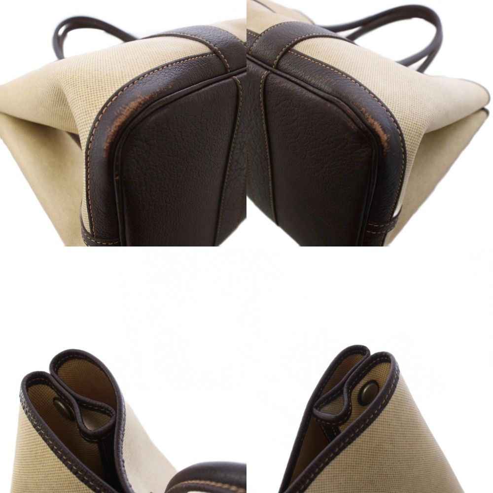 Hermes Garden Party PM Toilet Ash Tote Beige — view 9
